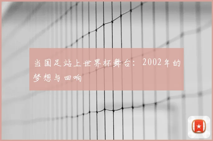 当国足站上世界杯舞台：2002年的梦想与回响